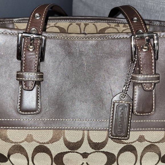 ATHENTIC COACH LEATHER BAG - Picture 3 of 10
